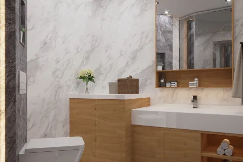 Продажа квартиры  в Аланье, Анталье, Турция 1+1, 64м2, №223733 – фото 2