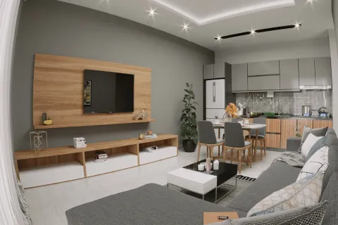 Продажа квартиры  в Аланье, Анталье, Турция 1+1, 64м2, №223733 – фото 4