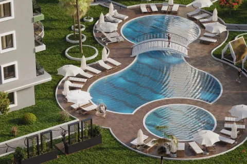 Продажа квартиры  в Аланье, Анталье, Турция 1+1, 64м2, №223733 – фото 14