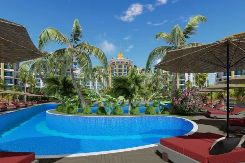 Продажа квартиры  в Аланье, Анталье, Турция 1+1, 85м2, №223736 – фото 29