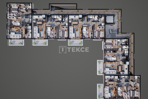 2+1 Wohnung  in Aksu, Antalya, Türkei Nr. 215955 - 27