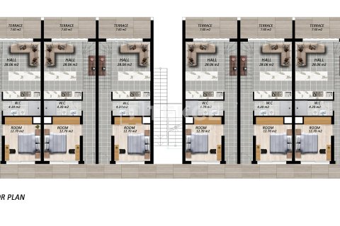 3+1 Penthäuser in Famagusta, Nr. 228751 - 28