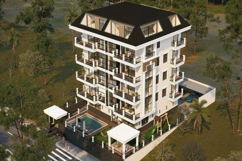 3+1 Lägenhet  i Alanya, Antalya, Turkiet Nr. 229267