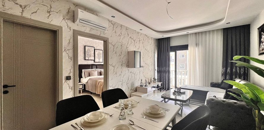 آپارتمان در  Oba ، ترکیه 1 خوابه ، 52 متر مربع.  شماره 219158