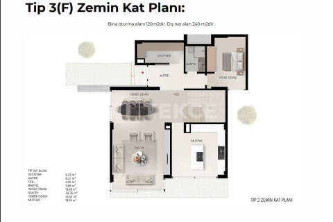 Villa for sale  in Bursa, Turkey, 5 bedrooms, 240m2, No. 224691 – photo 13