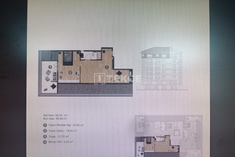 Продажа квартиры  в Стамбуле, Турция 2+1, 82м2, №222466 – фото 9