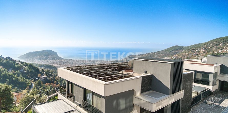 5+2 Villa  i Alanya, Antalya, Turkiet Nr. 216028