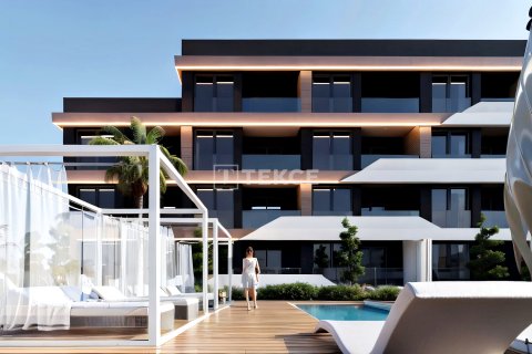 Продажа квартиры  в Аксу, Анталье, Турция 1+1, 56м2, №213073 – фото 6