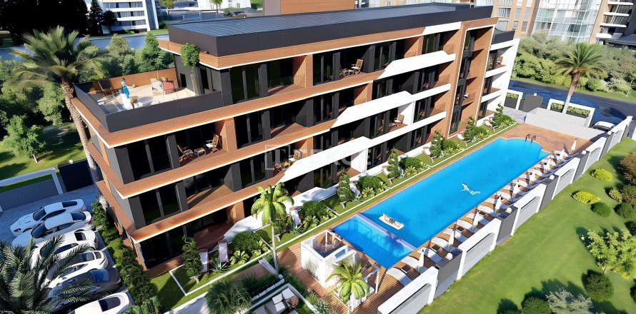 Квартира  1+1 в Аксу, Анталья, Турция №213074