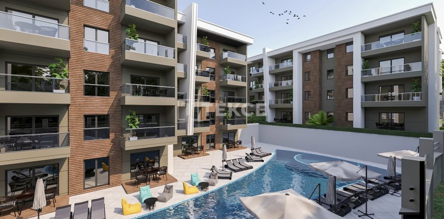 1+1 Lägenhet i Kusadasi, Aydin, Turkiet Nr. 226927