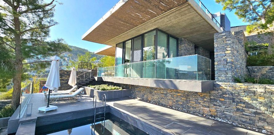 Вилла 5+1 в Бодруме, Мугла, Турция №212332