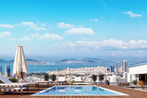 آپارتمان در  Istanbul ، ترکیه 3 خوابه ، 125 متر مربع.  شماره 233752