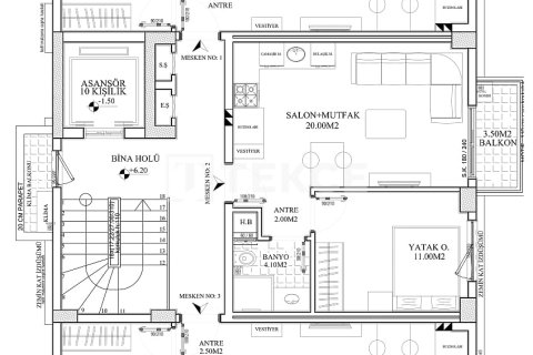 Apartment for sale  in Antalya, Turkey, 4 bedrooms, 180m2, No. 212402 – photo 18