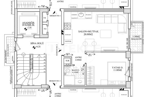 Daire  2+1  Antalya, Türkiye №212401 - 18