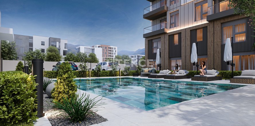 2+1 Lägenhet  i Antalya, Turkiet Nr. 212401