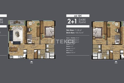 Apartment for sale  in Yalova, Turkey, 2 bedrooms, 124m2, No. 227184 – photo 22
