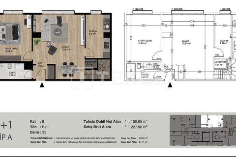 Продажа квартиры  в Стамбуле, Турция 1+1, 74м2, №212158 – фото 14