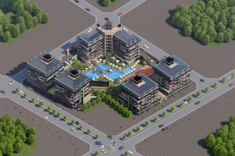 1+1 Apartment  in Kargicak, Alanya, Antalya, Turkey No. 231203