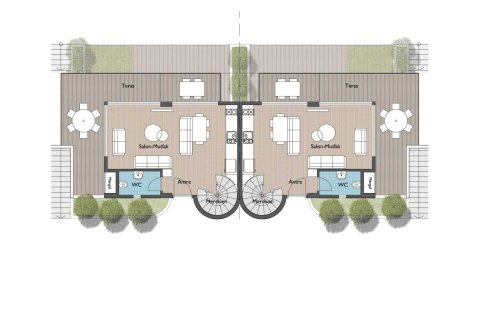 4+1 Villa i Guvercinlik, Famagusta, Nr. 234208 - 17