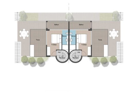 4+1 Villa i Guvercinlik, Famagusta, Nr. 234208 - 18