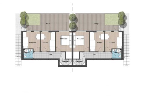 4+1 Villa i Guvercinlik, Famagusta, Nr. 234208 - 16