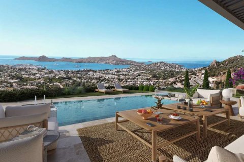 ویلا در  Bodrum ، ترکیه 4 خوابه ، 150 متر مربع.  شماره 217134