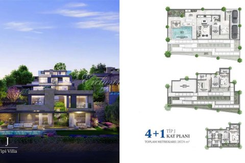 ویلا در  Bodrum ، ترکیه 4 خوابه ، 150 متر مربع.  شماره 217134 - 27