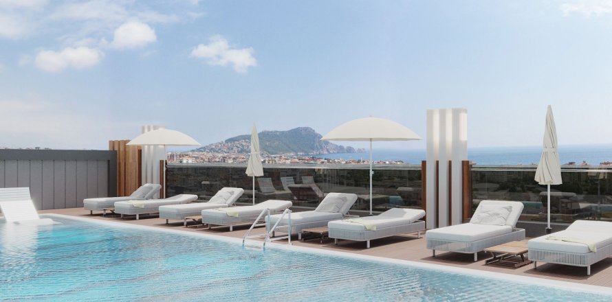 1+1 Apartment  in Alanya, Antalya, Turkey No. 224423