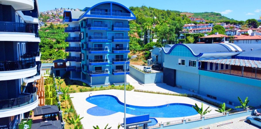 1+1 Lejlighed  i Alanya, Antalya, Tyrkiet Nr. 216462