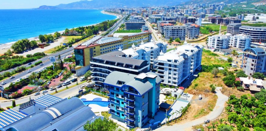 1+1 Lejlighed  i Alanya, Antalya, Tyrkiet Nr. 216466