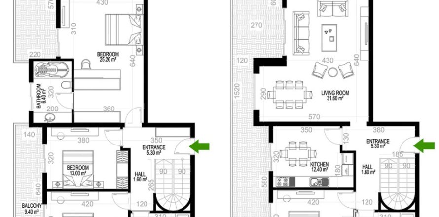 4+1 Penthouse in Yekta Kingdom Premium, Mahmutlar, Antalya, Turkey No. 228736