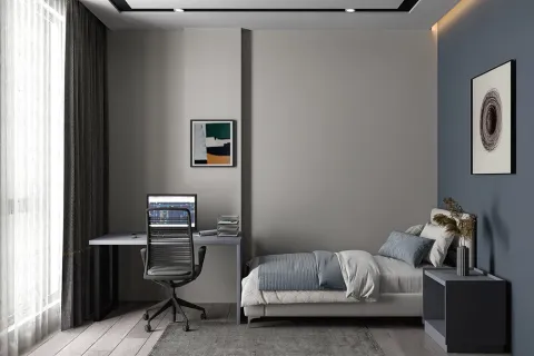 آپارتمان در  Mugla ، ترکیه 4 خوابه ، 213 متر مربع.  شماره 223747 - 12