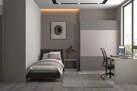 آپارتمان در  Mugla ، ترکیه 4 خوابه ، 213 متر مربع.  شماره 223747 - 15