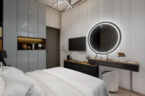 آپارتمان در  Mugla ، ترکیه 1 خوابه ، 52 متر مربع.  شماره 223748 - 5