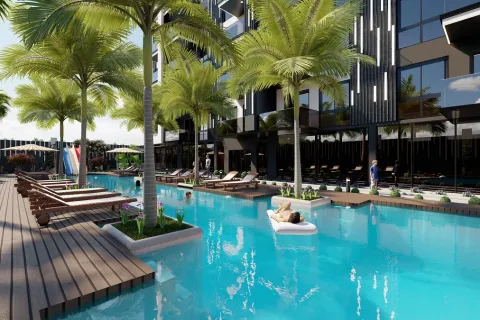 آپارتمان در  Mugla ، ترکیه 1 خوابه ، 52 متر مربع.  شماره 223748 - 21