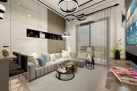 آپارتمان در  Mugla ، ترکیه 1 خوابه ، 52 متر مربع.  شماره 223748 - 2