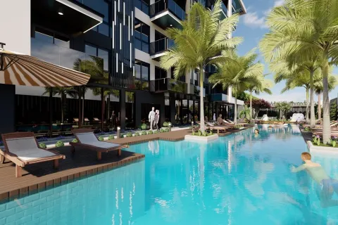 آپارتمان در  Mugla ، ترکیه 1 خوابه ، 52 متر مربع.  شماره 223748 - 22