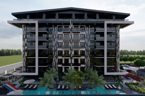 آپارتمان در  Mugla ، ترکیه 1 خوابه ، 52 متر مربع.  شماره 223748