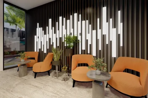 آپارتمان در  Mugla ، ترکیه 1 خوابه ، 52 متر مربع.  شماره 223748 - 13