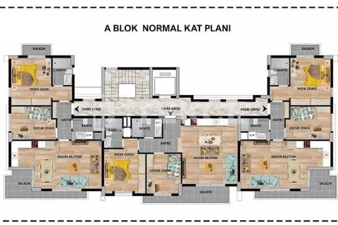 2+1 Lägenhet  i Aksu, Antalya, Turkiet Nr. 67175 - 24
