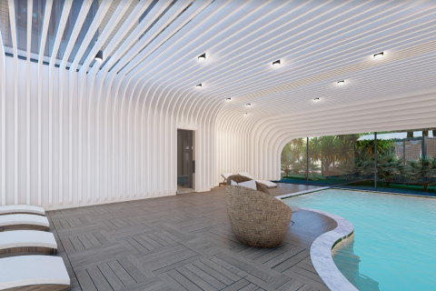 آپارتمان در  Kestel ، ترکیه 1 خوابه ، 60 متر مربع.  شماره 31855 - 28