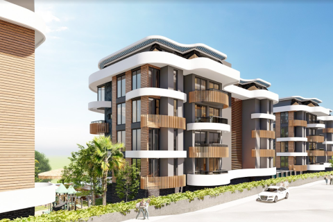 آپارتمان در  Kestel ، ترکیه 1 خوابه ، 60 متر مربع.  شماره 31855 - 14