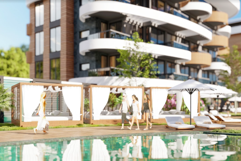 آپارتمان در  Kestel ، ترکیه 1 خوابه ، 60 متر مربع.  شماره 31855 - 10