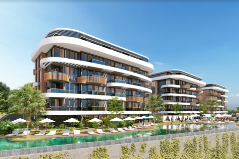 آپارتمان در  Kestel ، ترکیه 1 خوابه ، 60 متر مربع.  شماره 31855 - 5