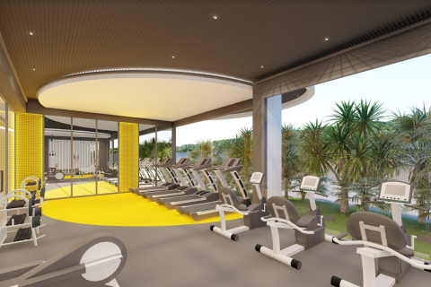 آپارتمان در  Kestel ، ترکیه 1 خوابه ، 60 متر مربع.  شماره 31855 - 30