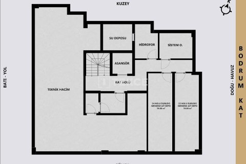 3+1 Penthouse  i Antalya, Tyrkiet Nr. 226832 - 5