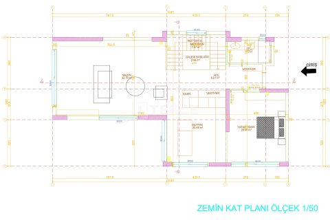 4+1 Villa  i Kusadasi, Aydin, Turkiet Nr. 216242 - 29