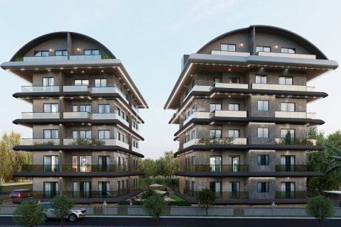 1+1 Lägenhet  i Alanya, Antalya, Turkiet Nr. 216243 - 3