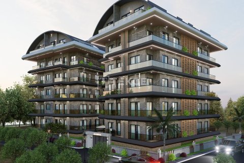 1+1 Lägenhet  i Alanya, Antalya, Turkiet Nr. 216243 - 2