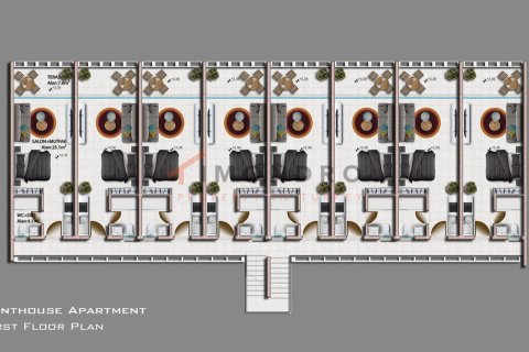 3+1 Villa  i Tatlisu, Famagusta,  Nr. 215893 - 14